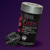 One Flex 10 Count Condoms-Condoms-Paradise Marketing-Andy's Adult World