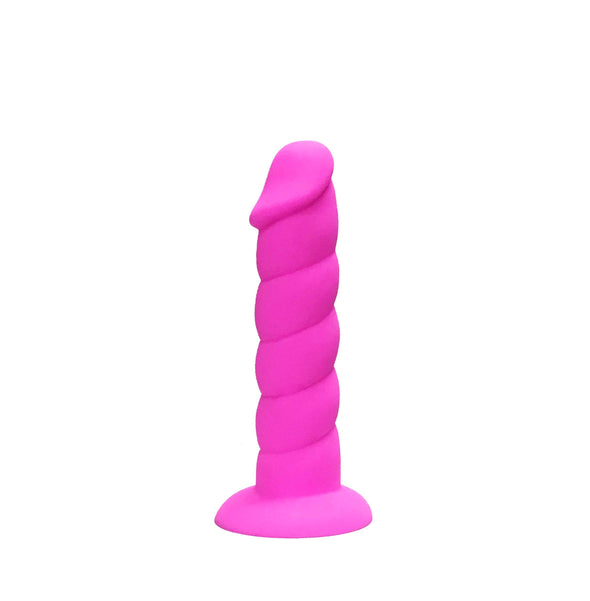 Suga-Daddy 7 Inch Dong - Pink-Dildos & Dongs-Rock Candy-Andy's Adult World