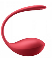 Shiny Petal - Connect App - Red-Vibrators-Satisfyer-Andy's Adult World