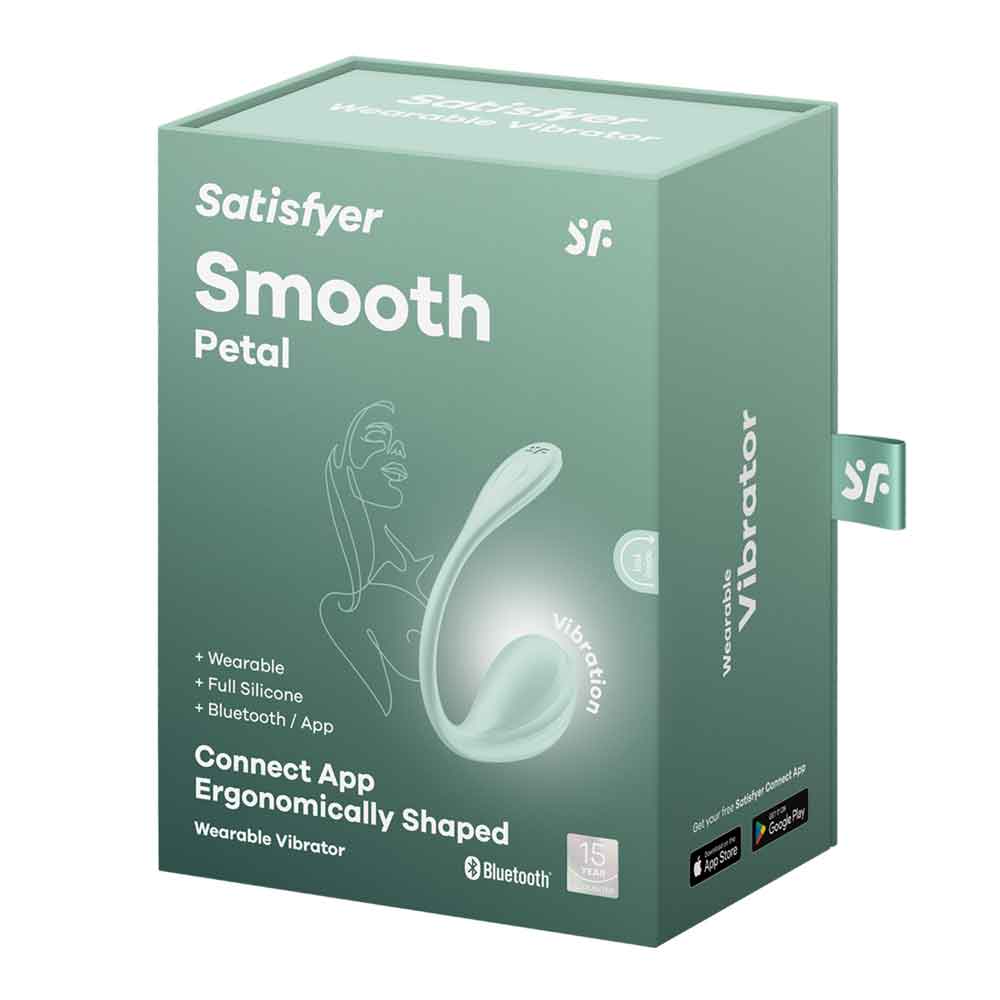 Smooth Petal Connect App - Mint-Vibrators-Satisfyer-Andy's Adult World