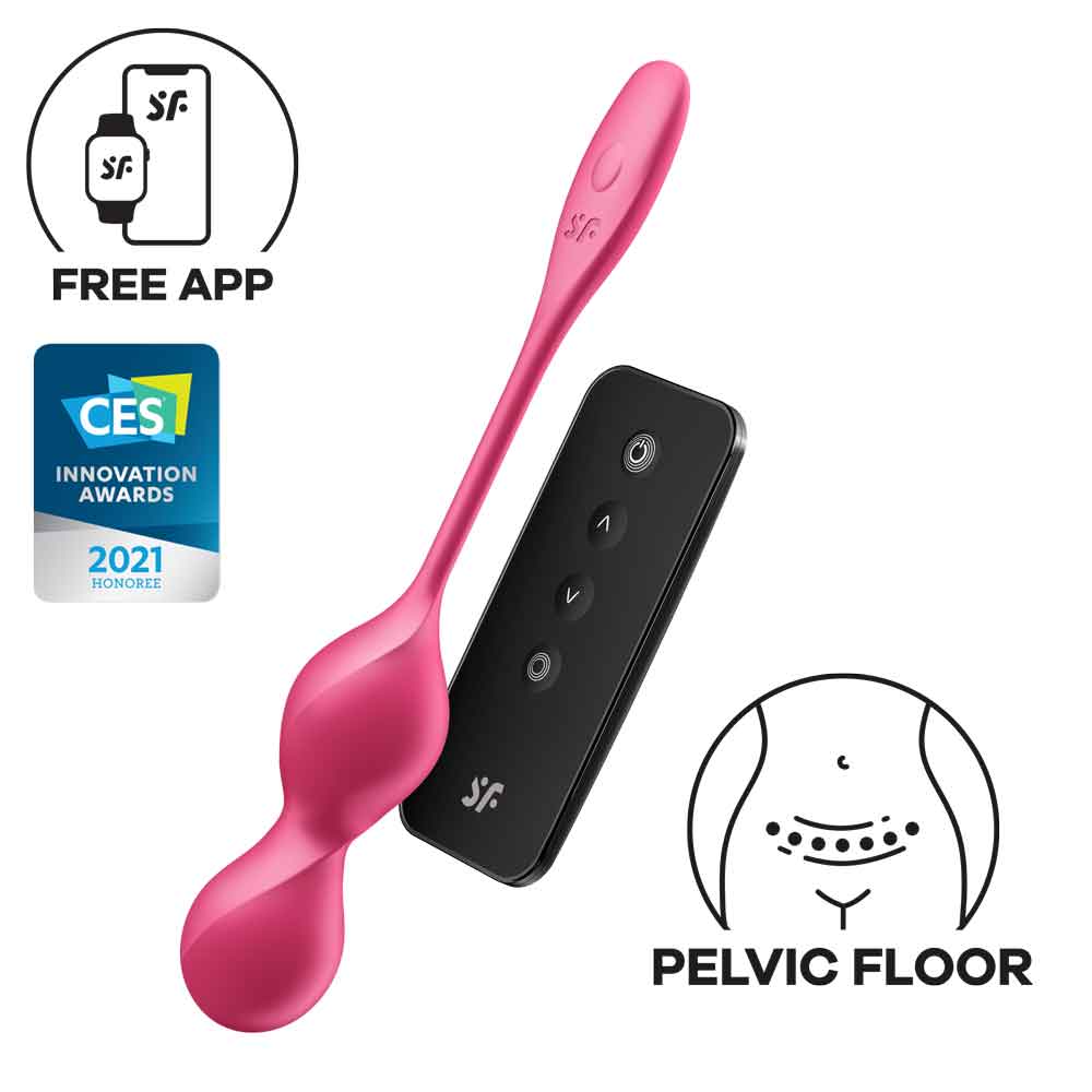 Love Birds 2 Connect App - Hot Pink-Vibrators-Satisfyer-Andy's Adult World