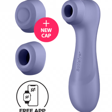 Pro 2 Generation 3 Connect App - Lilac-Clit Stimulators-Satisfyer-Andy's Adult World