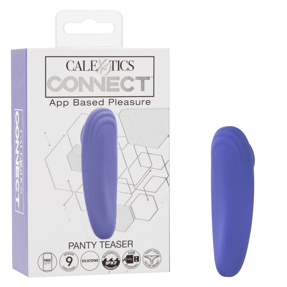 Calexotics Connect Panty Teaser - Periwinkle-Vibrators-CalExotics-Andy's Adult World