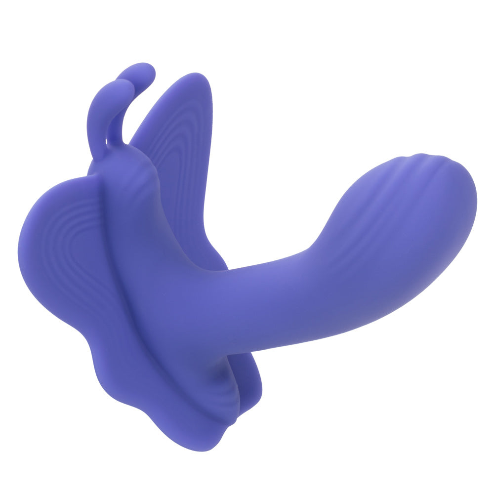 Calexotics Connect Venus Butterfly - Periwinkle-Vibrators-CalExotics-Andy's Adult World