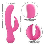 First Time Rechargeable Bunny - Pink-Vibrators-CalExotics-Andy's Adult World