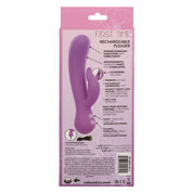 First Time Rechargeable Pleaser - Purple-Vibrators-CalExotics-Andy's Adult World