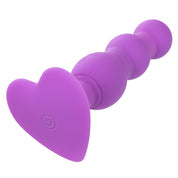 First Time Triple Beaded Probe - Purple-Anal Toys & Stimulators-CalExotics-Andy's Adult World