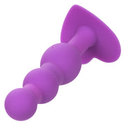 First Time Triple Beaded Probe - Purple-Anal Toys & Stimulators-CalExotics-Andy's Adult World