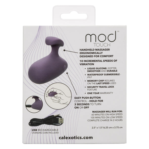 Mod Touch - Purple-Vibrators-CalExotics-Andy's Adult World
