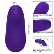 Envy Handheld Rolling Ball Massager - Purple-Vibrators-CalExotics-Andy's Adult World