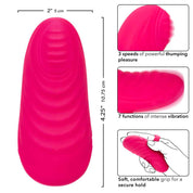 Envy Handheld Thumping Massager - Pink-Vibrators-CalExotics-Andy's Adult World