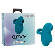 Envy Handheld Suction Massager - Blue-Vibrators-CalExotics-Andy's Adult World