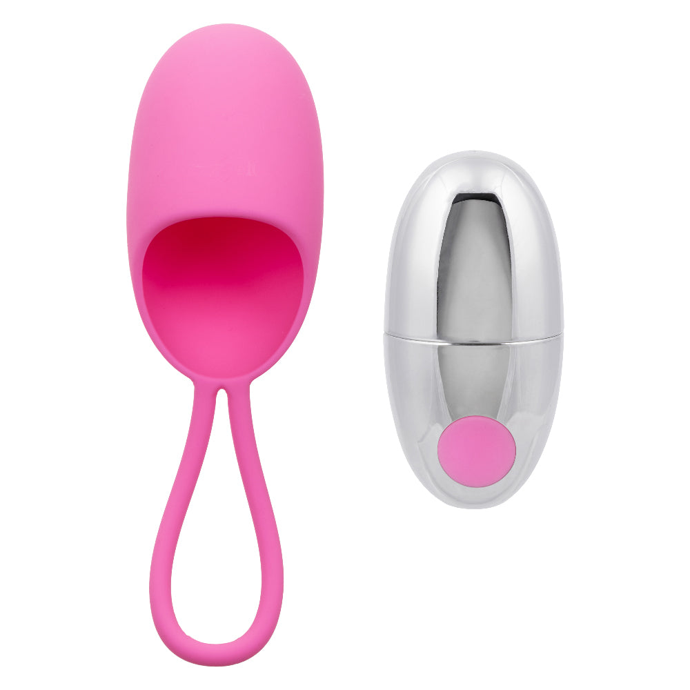 Turbo Buzz Bullet With Removable Silicone Sleeve - Pink-Vibrators-CalExotics-Andy's Adult World