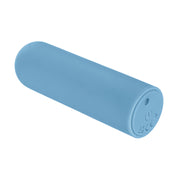 Turbo Buzz Rounded Mini Bullet - Blue-Vibrators-CalExotics-Andy's Adult World