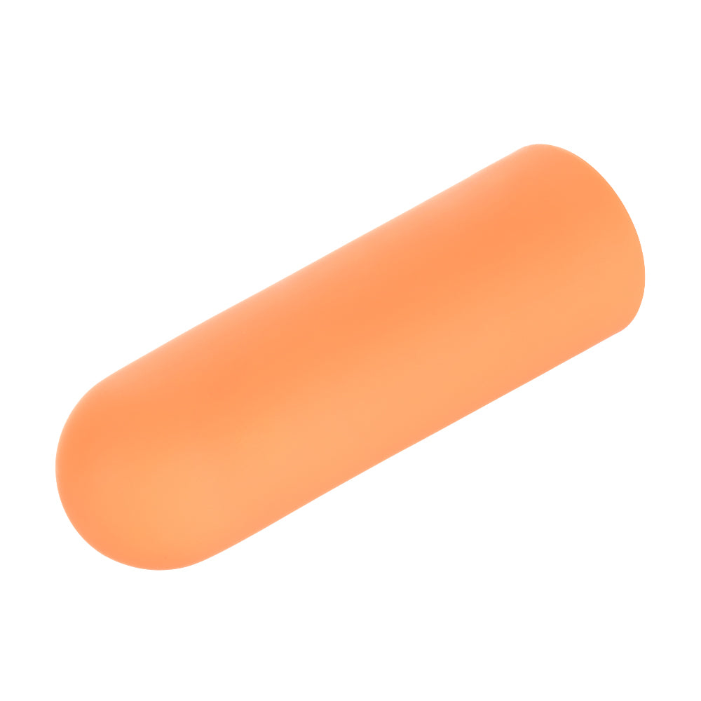 Turbo Buzz Rounded Mini Bullet - Orange-Vibrators-CalExotics-Andy's Adult World