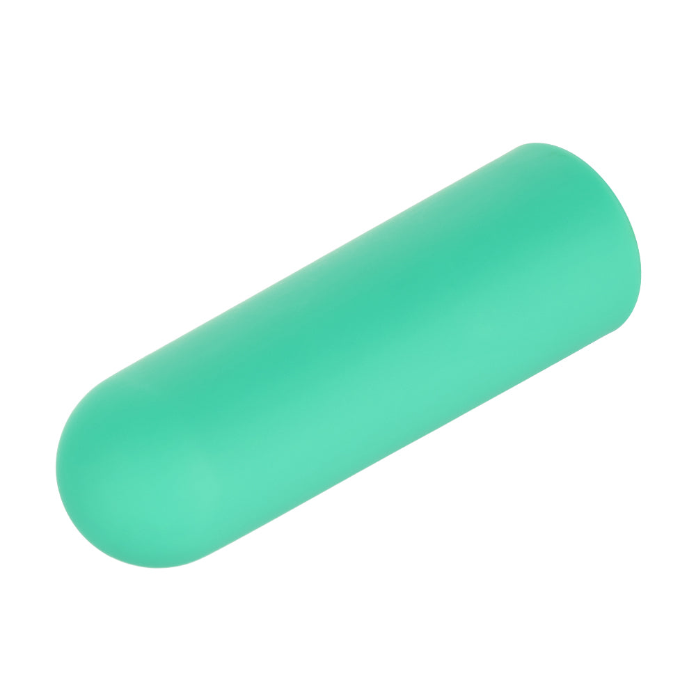 Turbo Buzz Rounded Mini Bullet - Green-Vibrators-CalExotics-Andy's Adult World