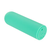 Turbo Buzz Rounded Mini Bullet - Green-Vibrators-CalExotics-Andy's Adult World