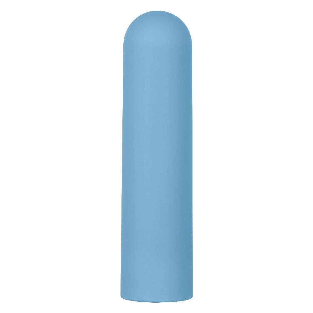 Turbo Buzz Rounded Bullet - Blue-Vibrators-CalExotics-Andy's Adult World