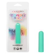 Turbo Buzz Rounded Bullet - Green-Vibrators-CalExotics-Andy's Adult World