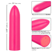 Turbo Buzz Classic Bullet - Pink-Vibrators-CalExotics-Andy's Adult World