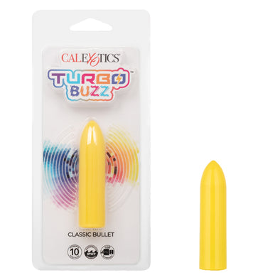 Turbo Buzz Classic Bullet - Yellow-Vibrators-CalExotics-Andy's Adult World