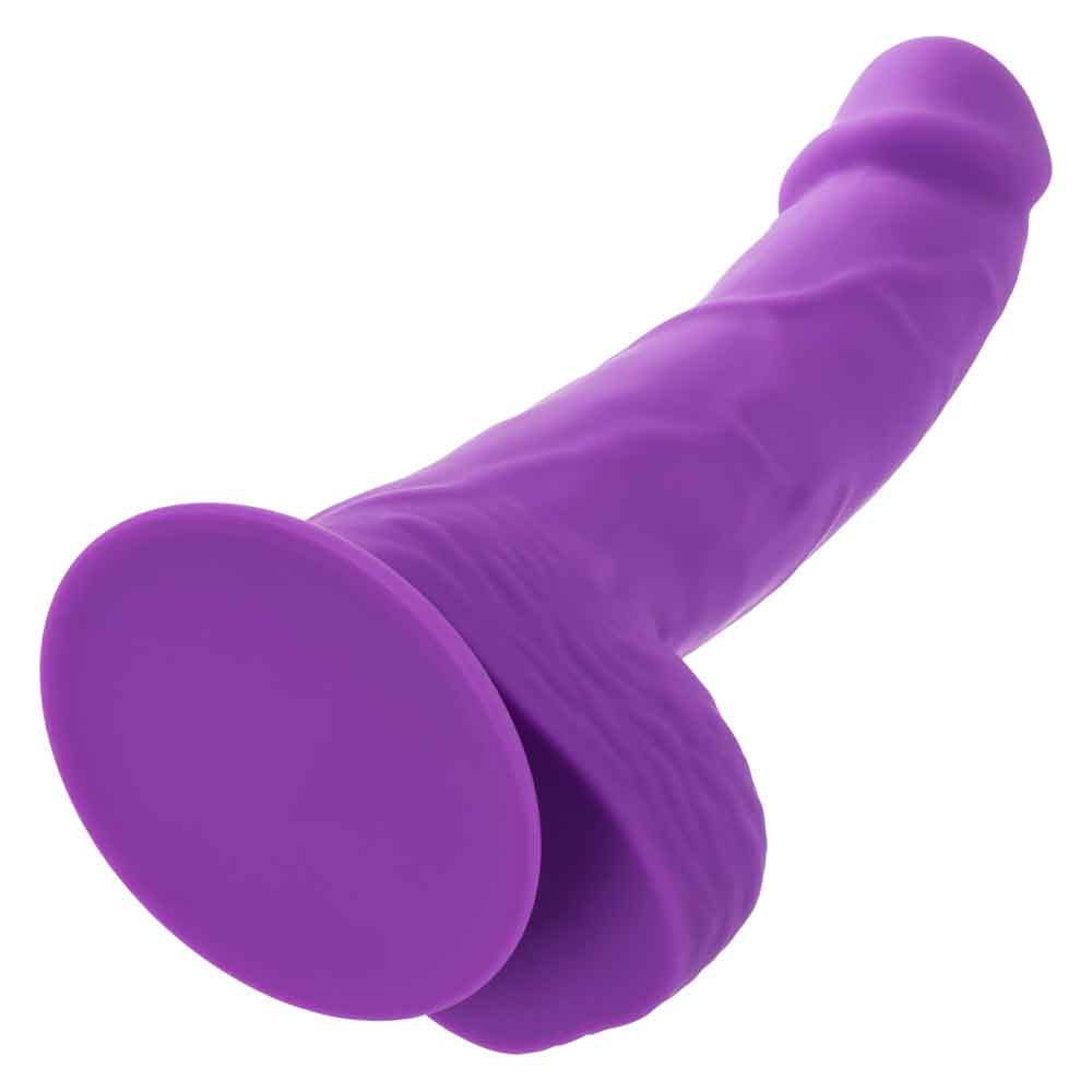 Neon Silicone Studs 6 Inch - Purple-Dildos & Dongs-CalExotics-Andy's Adult World