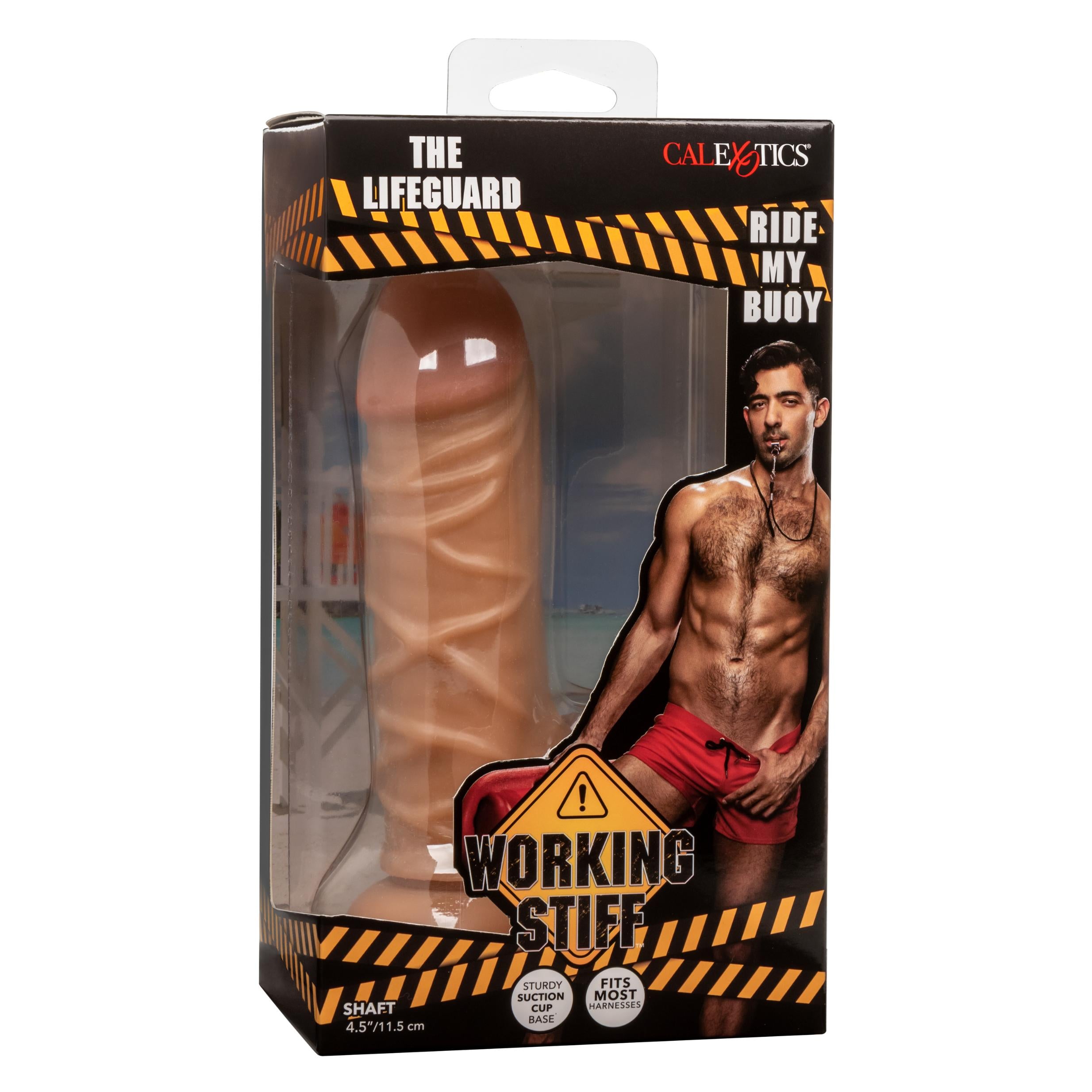 Working Stiff the Lifeguard - Tan-Dildos & Dongs-CalExotics-Andy's Adult World