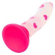 Glow Stick Heart - Pink-Dildos & Dongs-CalExotics-Andy's Adult World