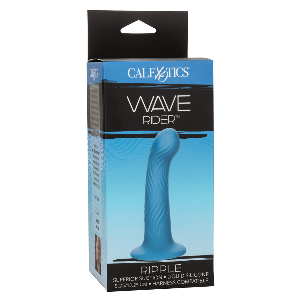 Wave Rider Ripple - Blue-Dildos & Dongs-CalExotics-Andy's Adult World