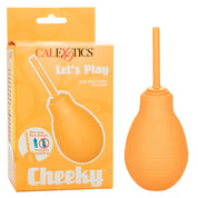 Cheeky One-Way Flow Douche - Orange-Anal Toys & Stimulators-CalExotics-Andy's Adult World