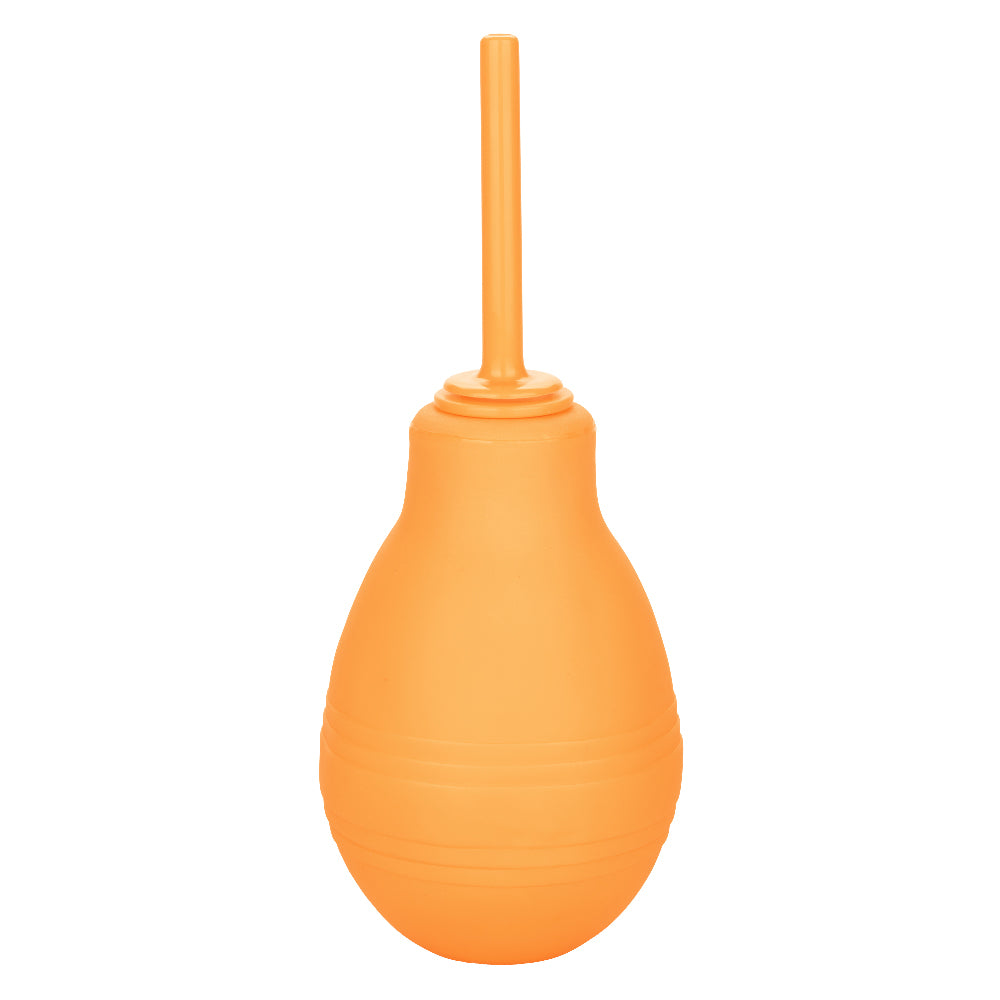 Cheeky One-Way Flow Douche - Orange-Anal Toys & Stimulators-CalExotics-Andy's Adult World