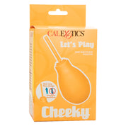 Cheeky One-Way Flow Douche - Orange-Anal Toys & Stimulators-CalExotics-Andy's Adult World