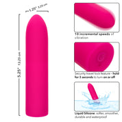 Rechargeable Classic Chic Mini - Pink-Vibrators-CalExotics-Andy's Adult World