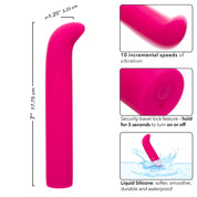 Rechargeable Classic Chic Standard "G" Vibrator - Pink-Vibrators-CalExotics-Andy's Adult World