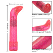 Sparkle Mini G-Vibe - Pink-Vibrators-CalExotics-Andy's Adult World