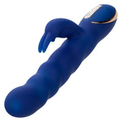 Jack Rabbit Signature Silicone Wave Motion Rabbit - Blue-Vibrators-CalExotics-Andy's Adult World