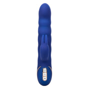 Jack Rabbit Signature Silicone Wave Motion Rabbit - Blue-Vibrators-CalExotics-Andy's Adult World