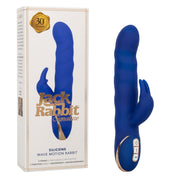 Jack Rabbit Signature Silicone Wave Motion Rabbit - Blue-Vibrators-CalExotics-Andy's Adult World