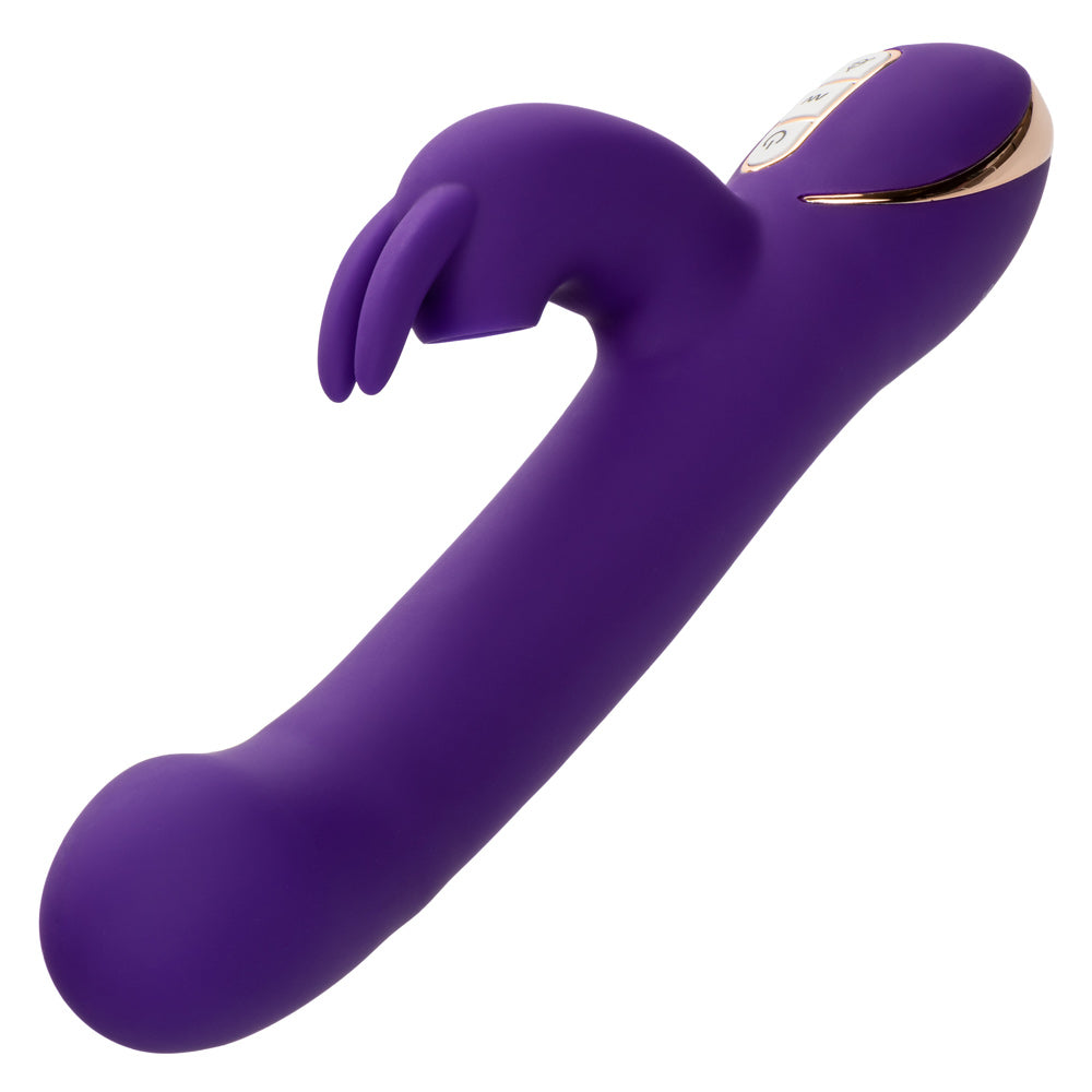 Jack Rabbit Signature Silicone Suction Rabbit - Purple-Vibrators-CalExotics-Andy's Adult World