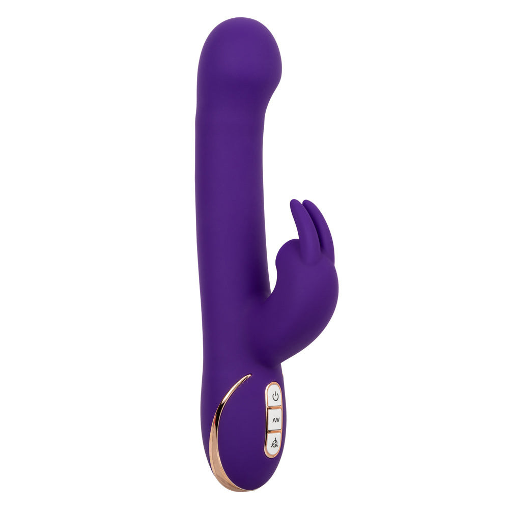 Jack Rabbit Signature Silicone Suction Rabbit - Purple-Vibrators-CalExotics-Andy's Adult World