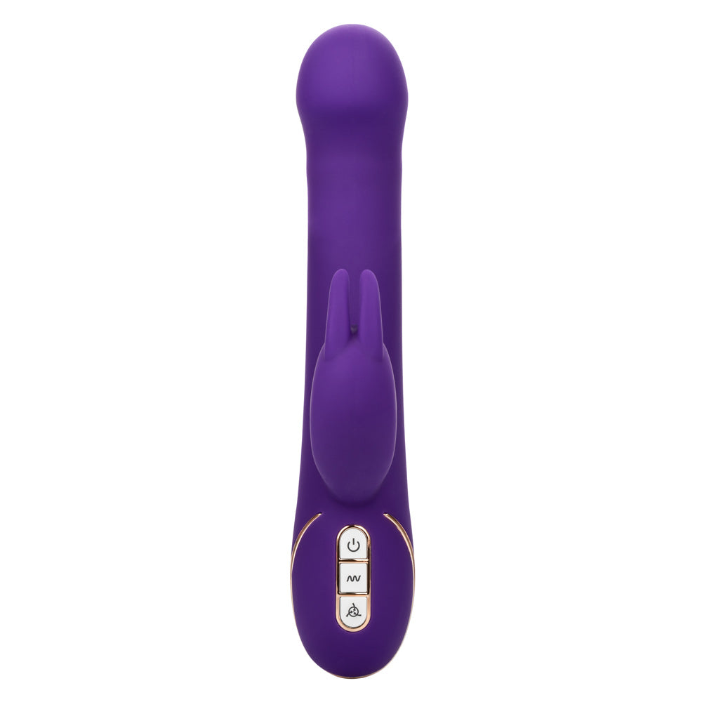 Jack Rabbit Signature Silicone Suction Rabbit - Purple-Vibrators-CalExotics-Andy's Adult World