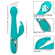 Enchanted Oscillate - Turquoise-Vibrators-CalExotics-Andy's Adult World