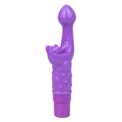 Rechargeable Butterfly Kiss - Purple-Vibrators-CalExotics-Andy's Adult World