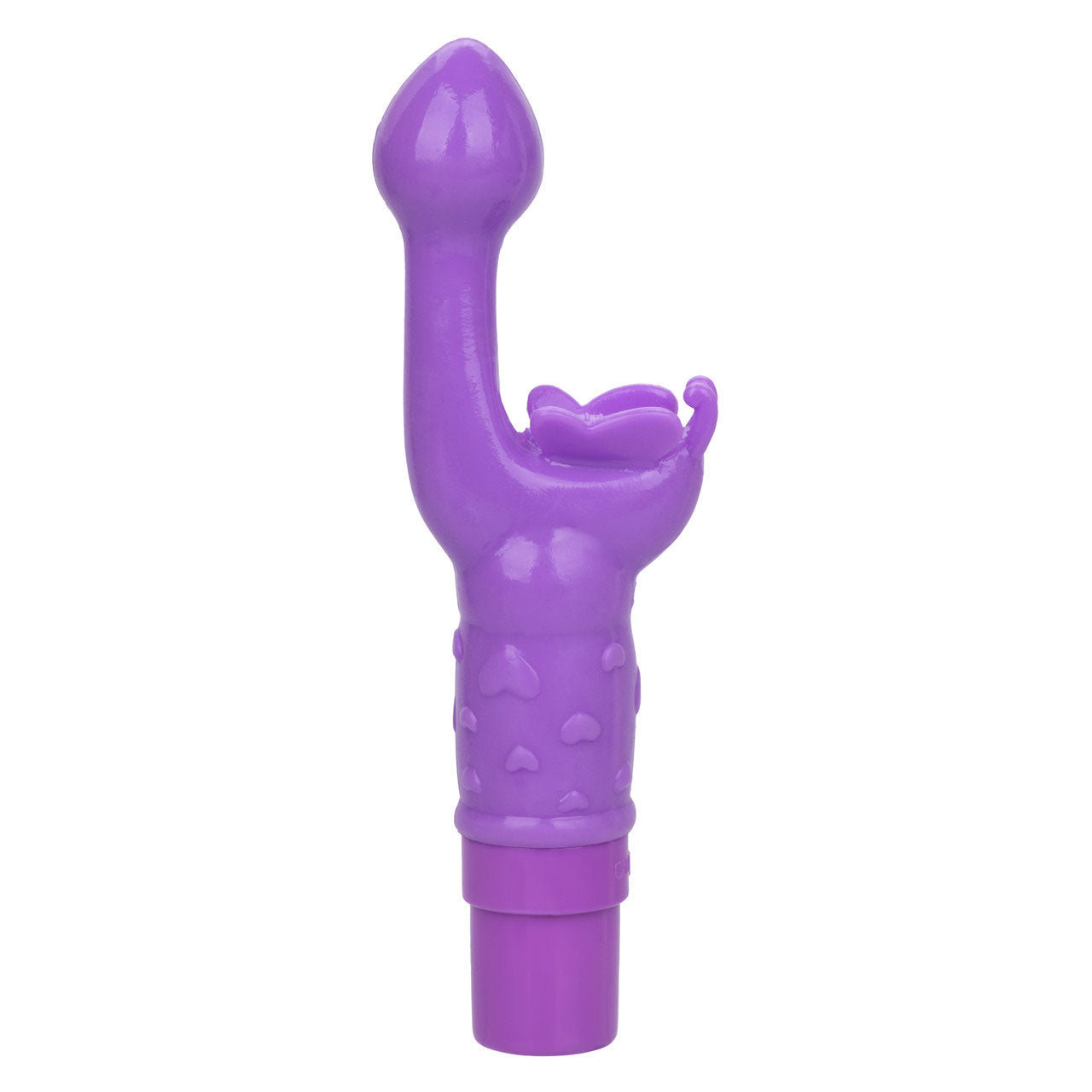 Rechargeable Butterfly Kiss - Purple-Vibrators-CalExotics-Andy's Adult World