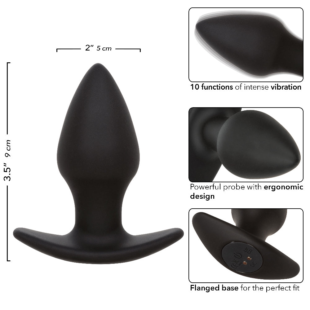 Rock Bottom Perfect Probe - Black-Anal Toys & Stimulators-CalExotics-Andy's Adult World