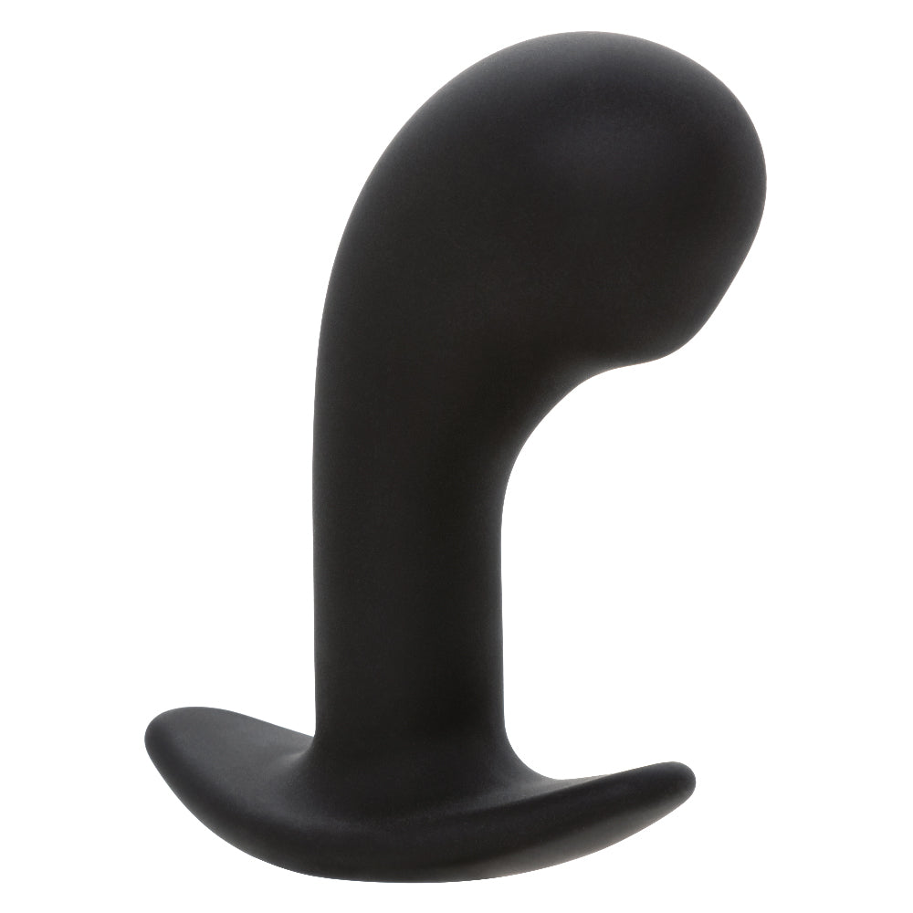 Rock Bottom Curved Probe - Black-Anal Toys & Stimulators-CalExotics-Andy's Adult World