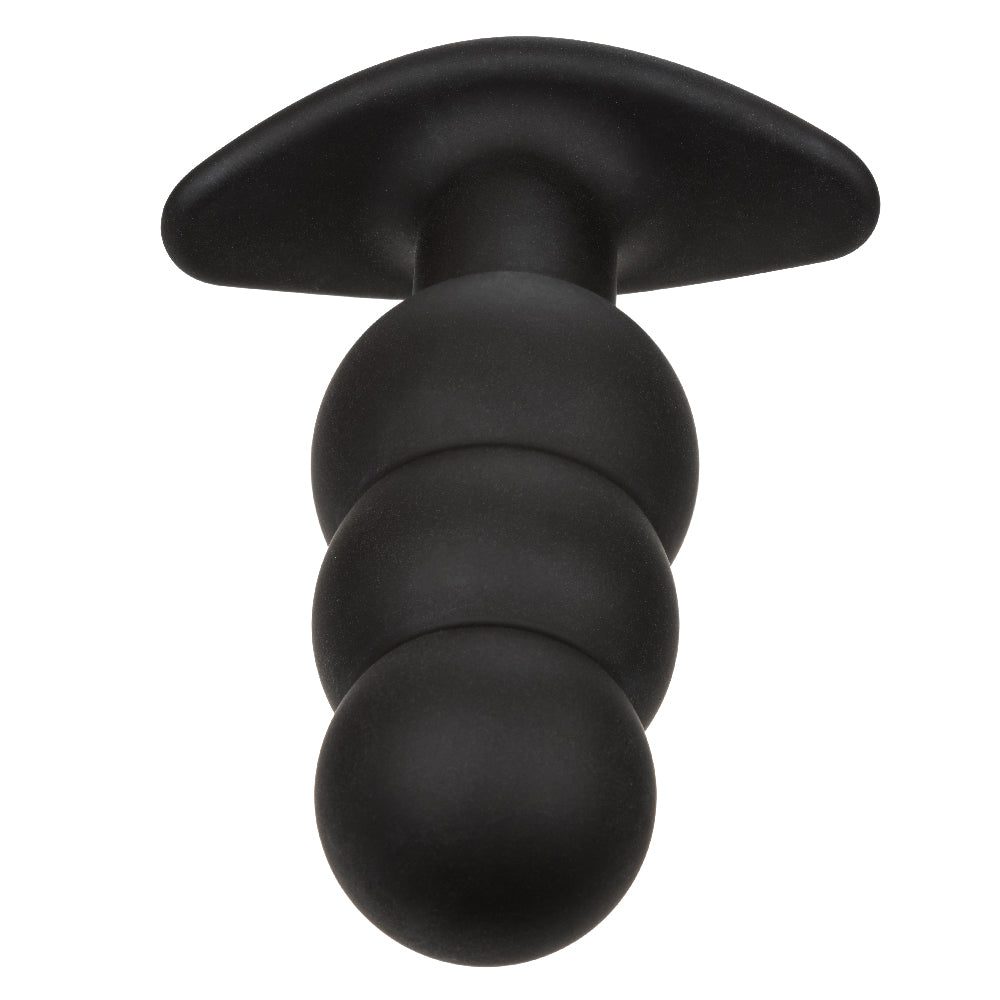 Rock Bottom Beaded Probe - Black-Anal Toys & Stimulators-CalExotics-Andy's Adult World