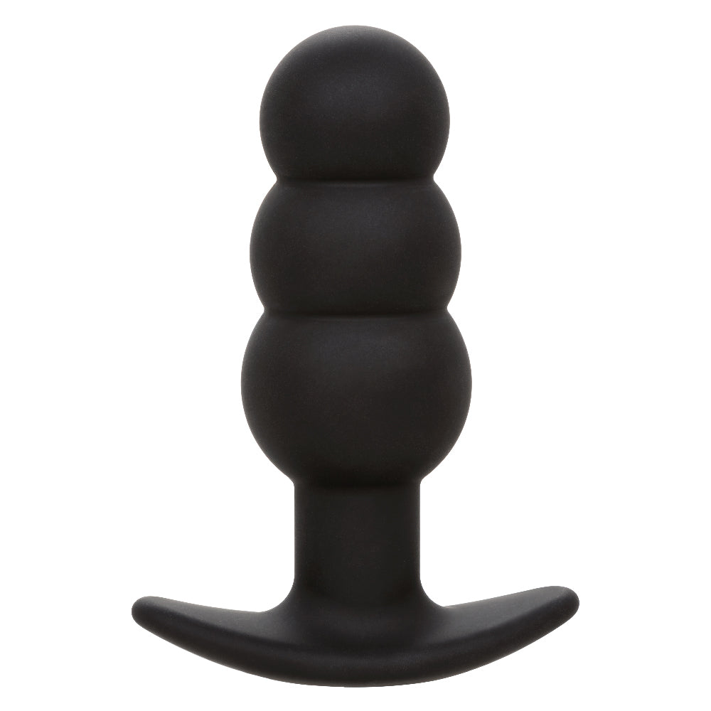 Rock Bottom Beaded Probe - Black-Anal Toys & Stimulators-CalExotics-Andy's Adult World