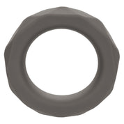 Alpha Liquid Silicone Prolong Prismatic Ring - Gray-Cockrings-CalExotics-Andy's Adult World