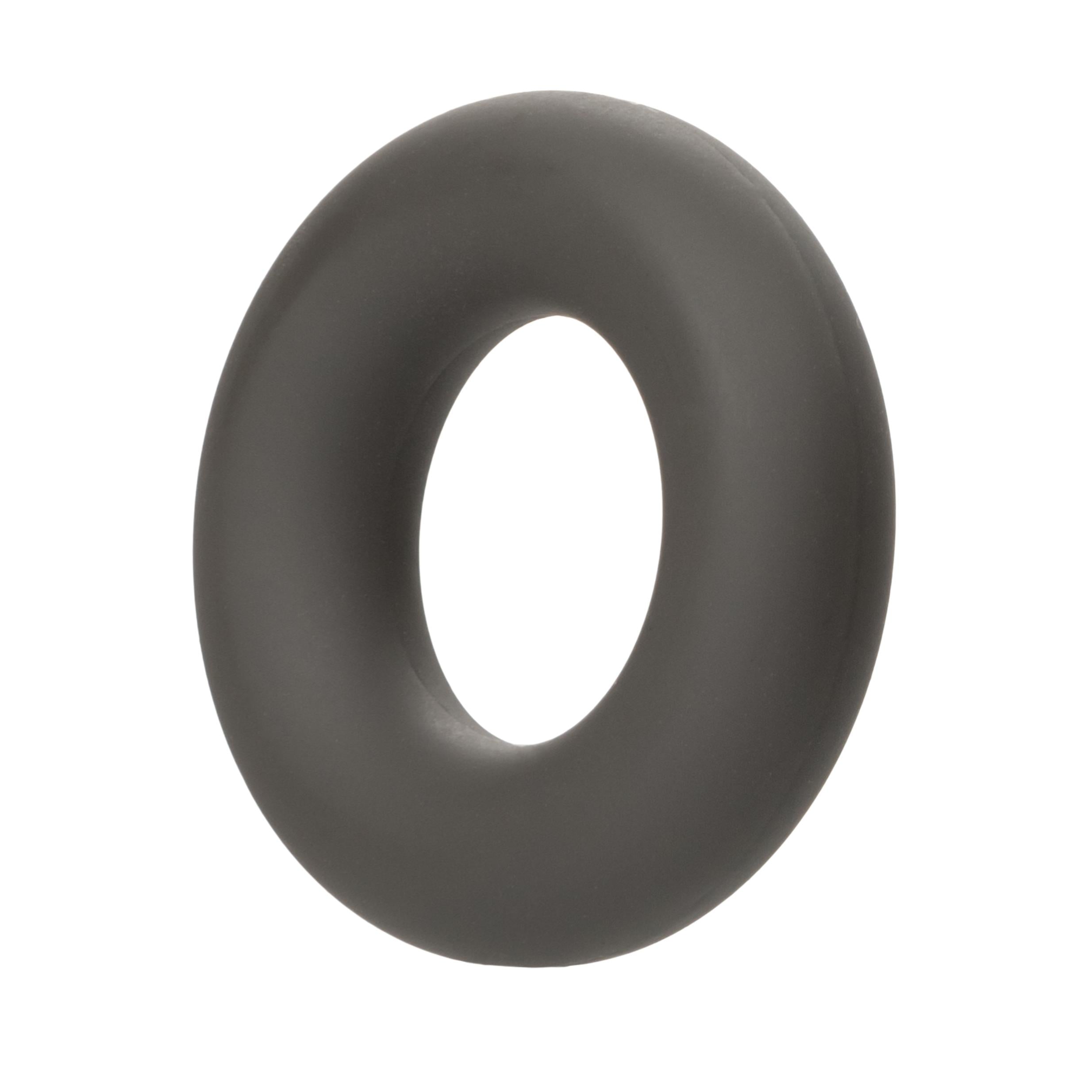 Alpha Liquid Silicone Prolong Set of 2 - Black/gray-Cockrings-CalExotics-Andy's Adult World